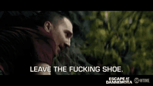 a showtime advertisement for escape at dannemora