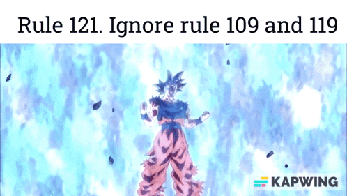 Rules Goku GIF - Rules Goku GIFs