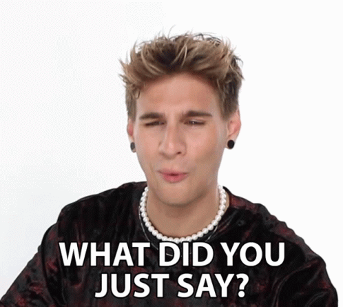 What Did You Just Say Brad Mondo GIF - What Did You Just Say Brad Mondo What Did You Say Just Now GIFs