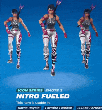 a screenshot of a video game that says nitro fueled on the bottom