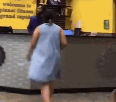 Starting Trouble GIF - Starting Trouble Planet Fitness GIFs