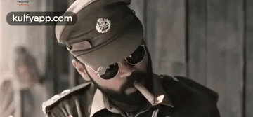 Smoking.Gif GIF - Smoking Police Thug Life GIFs