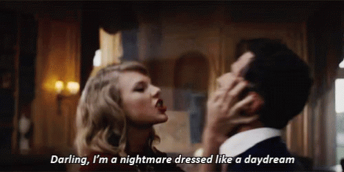 Taylor Swift Blank Space GIF - Taylor Swift Blank Space Nightmare GIFs
