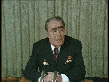 Leonid Brezhnev Kpss GIF - Leonid Brezhnev Brezhnev Kpss GIFs