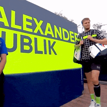 Alexander Bublik Tennis GIF - Alexander Bublik Tennis Sascha Bublik GIFs