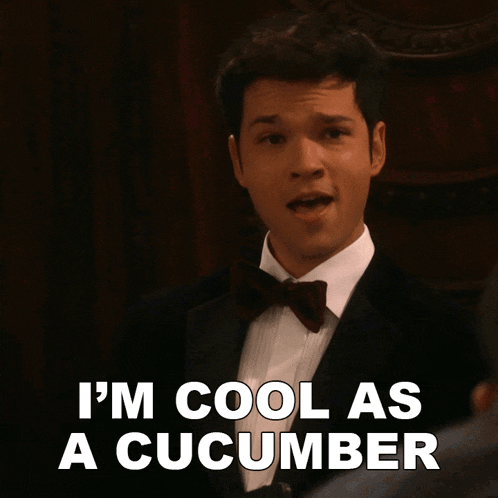 I'M Cool As A Cucumber Daddy-o Freddie GIF - I'M Cool As A Cucumber Daddy-o Freddie Icarly GIFs
