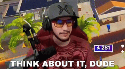 Think About It Dude Jaredfps GIF - Think About It Dude Jaredfps Think About It GIFs