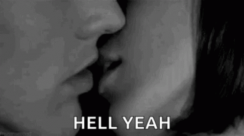 Kiss Hell Yeah GIF - Kiss Hell Yeah Make Out GIFs