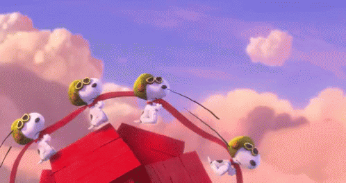 Out Of Control GIF - Peanuts Movie Snoopy Spin GIFs