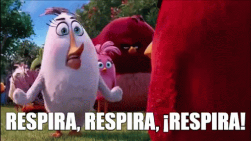 Respira Angry Birds GIF - Respira Angry Birds Clases GIFs
