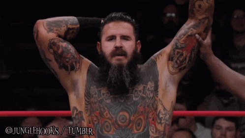 House Of Black Brody King GIF - House Of Black Brody King Hand Raised GIFs