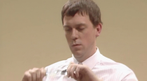 He Can Bend Spoons GIF - A Bit Of Fry And Laurie Hugh Laurie Spoons GIFs