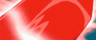 a cartoon character is standing with his arms crossed in front of a logo and smiling .