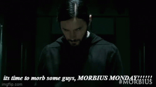 Morbius Monday GIF - Morbius Monday Morbin Time GIFs