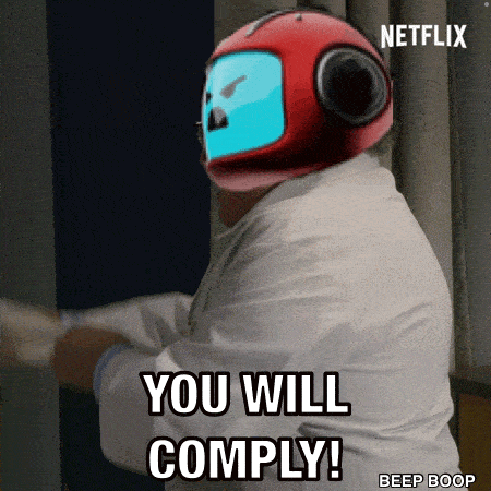You Will Comply Beep Boop Army GIF - You Will Comply Beep Boop Army Beep Boop GIFs