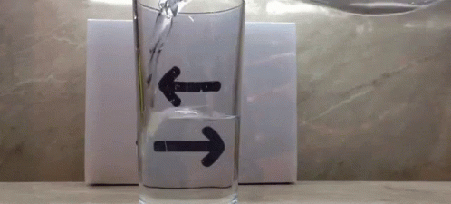 Glass Water GIF - Glass Water Arrows GIFs