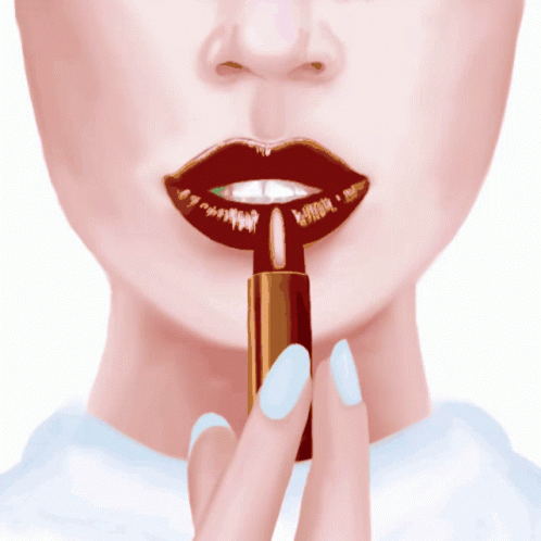 Lips Lipstick GIF - Lips Lipstick Makeup GIFs