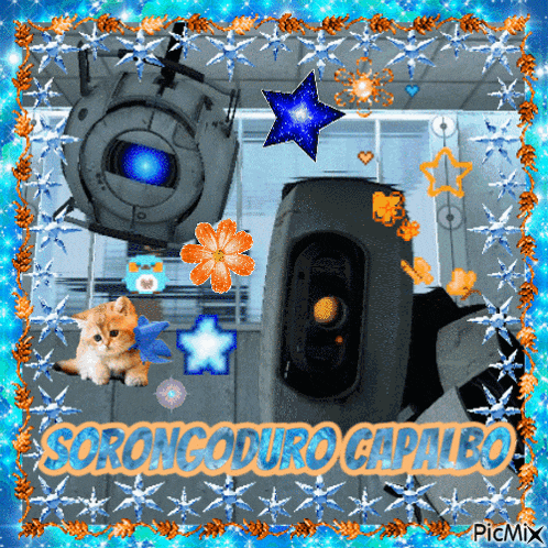 a picture of a camera with the words ' sorongoduro capilbo ' on the bottom