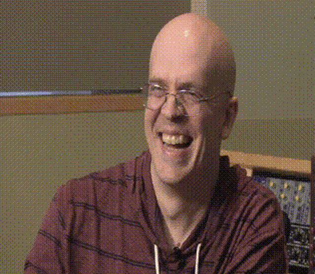 Devin Townsend Laughing GIF - Devin Townsend Laughing Nerd GIFs