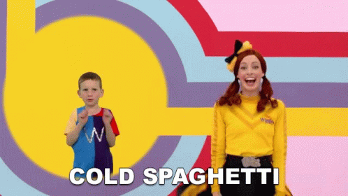 Cold Spaghetti Emma Wiggle GIF - Cold Spaghetti Emma Wiggle Emma GIFs