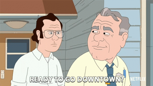 Ready To Go Downtown Frank Murphy GIF - Ready To Go Downtown Frank Murphy William Murphy GIFs