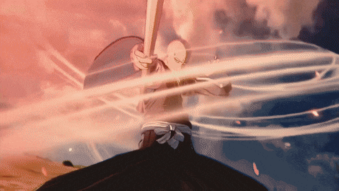 a cartoon character is holding a sword and a shield