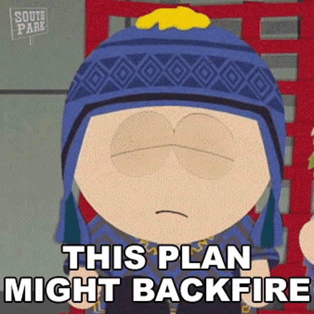 This Plan Might Backfire Craig Tucker GIF - This Plan Might Backfire Craig Tucker South Park GIFs