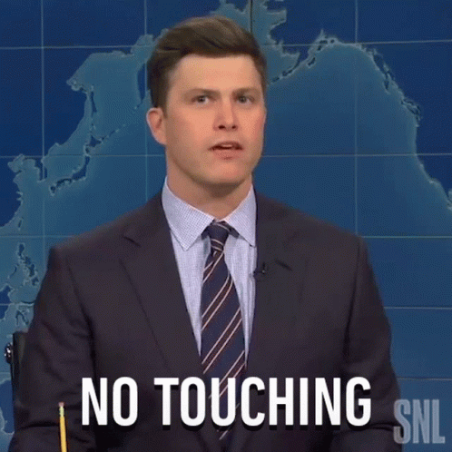No Touching Saturday Night Live GIF - No Touching Saturday Night Live Weekend Update GIFs
