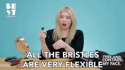 All The Bristles Are Very Flexible Flexible GIF - All The Bristles Are Very Flexible Flexible Pliant GIFs