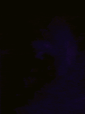 a purple background with the words " the glitter again "
