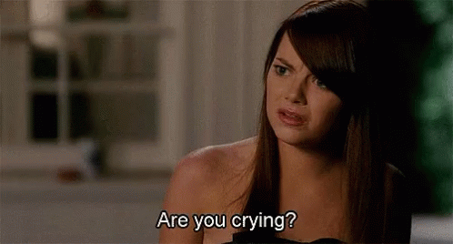 Emma Stone Are You Crying GIF - Emma Stone Are You Crying GIFs