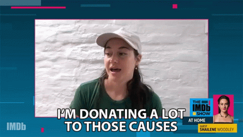 Im Donating A Lot To Those Causes Shailene Woodley GIF - Im Donating A Lot To Those Causes Shailene Woodley The Imdb Show GIFs