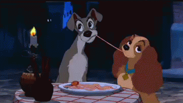 Lady And The Tramp Date GIF - Lady And The Tramp Date Dogs GIFs