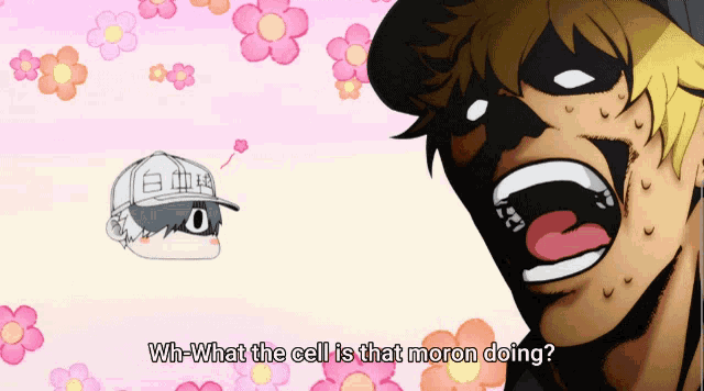Anime Cells At Work GIF - Anime Cells At Work Wtf GIFs
