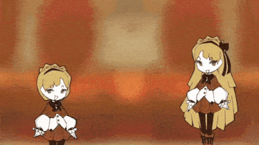 a cartoon drawing of a girl with long blonde hair