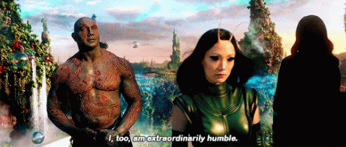 Drax Guardians Of The Galaxy GIF - Drax Guardians Of The Galaxy Humble GIFs