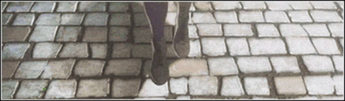 Violet Evergarden Stone Brick GIF - Violet Evergarden Stone Brick Legs GIFs