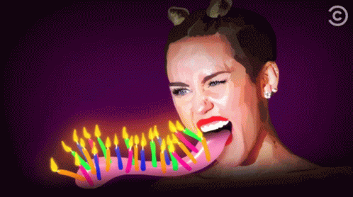 Birthday Miley GIF - Birthday Miley Cyrus GIFs
