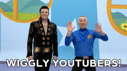 Wiggly Youtubers Greetings GIF - Wiggly Youtubers Greetings Wiggly GIFs