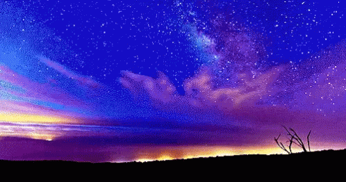 Stars Sunset GIF - Stars Sunset Horizon GIFs