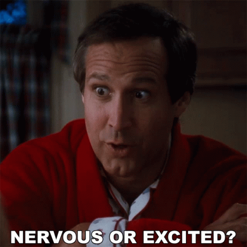 Nervous Or Excited Clark Griswold GIF - Nervous Or Excited Clark Griswold Christmas Vacation GIFs