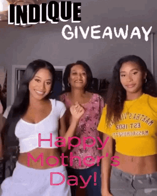 a happy mother 's day giveaway is being advertised