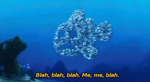 Finding Nemo Blah Blah GIF - Finding Nemo Blah Blah Blah GIFs