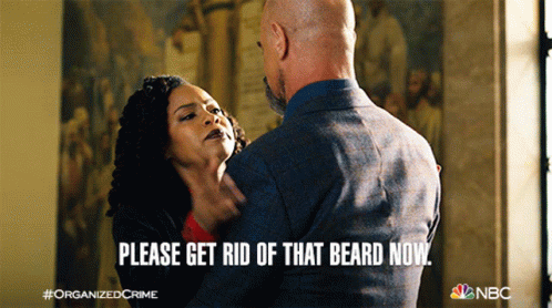 Please Get Rid Of That Beard Now Detective Elliot Stabler GIF - Please Get Rid Of That Beard Now Detective Elliot Stabler Ayanna Bell GIFs