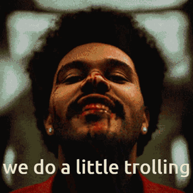 Aotp Weeknd Ping Chilling Troll Trolling We Do A Little Trolling Xo GIF - Aotp Weeknd Ping Chilling Troll Trolling We Do A Little Trolling Xo GIFs
