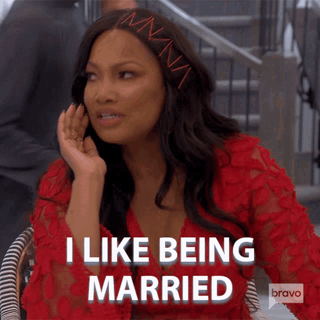 I Like Being Married Real Housewives Of Beverly Hills GIF - I Like Being Married Real Housewives Of Beverly Hills I Like Being A Wife GIFs