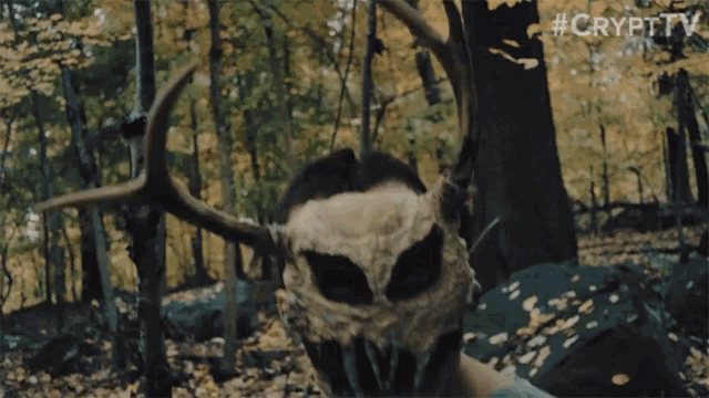 Mask Horns GIF - Mask Horns Scary Mask GIFs