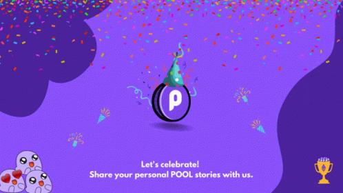 Pooltogether Birthday Pool Birthday GIF - Pooltogether Birthday Pool Birthday Pooltogetherdao Birthday GIFs