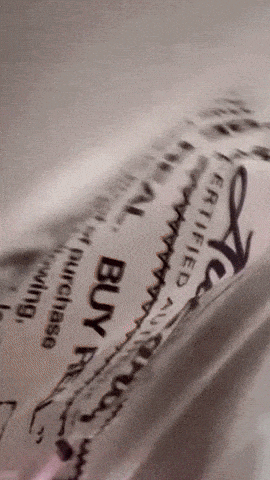 a piece of paper that says certified buy