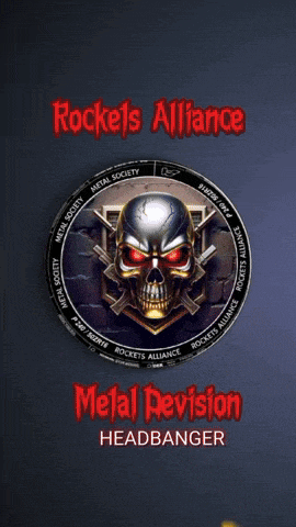 a poster with a skull and the words rockets alliance